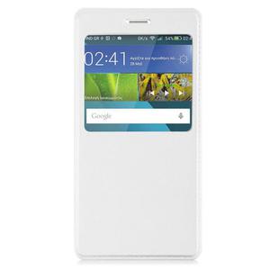 Etui flip cover S-View biay do Huawei P8 LITE - Biay - 2825179385