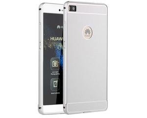 ETUI BUMPER CASE ALUMINIOWE DO HUAWEI P8 LITE SREBRNE - Srebrny - 2825179401