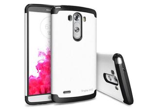 Pancerne Etui Rearth RINGKE MAX LG G3 z foli / White - Biay - 2825179498