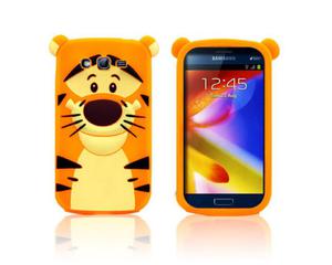 Etui silikonowe 3D Samsung Galaxy Grand Duos i9082 Tygrysek