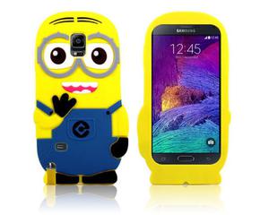 Etui silikonowe 3D Samsung Galaxy Note 4 Minionki