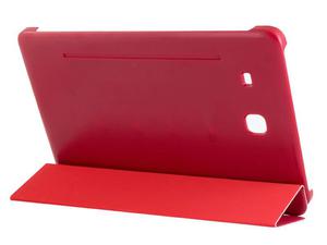 Czerwone Etui typu Book Cover Samsung Galaxy Tab E 6.9 - Czerwony - 2825179544