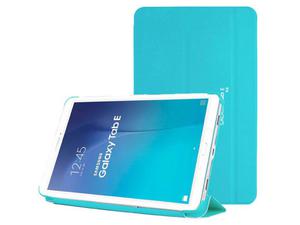 Jasne niebieskie Etui typu Book Cover Samsung Galaxy Tab E 6.9 - Niebieski - 2825179546