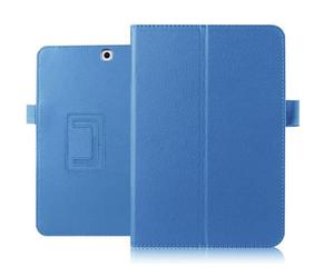 Niebieskie etui skórzane PU Stand Cover Galaxy Tab s2 8.0 T710 T715 - Niebieski