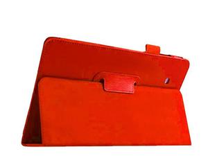 Czerwone etui skrzane PU Stand Cover Galaxy Tab E 9.6 T560 - Czerwony - 2825179723