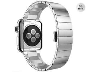 Elegancka bransoleta pasek do Apple Watch Lock Loop 38 mm Srebrny - Srebrny - 2825179923