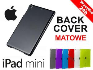 Etui Back Cover iPad Mini Matowe Czarne - Czarny - 2825177648