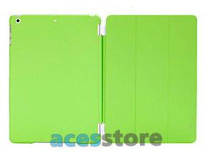 6w1- Matowe Back Cover + Smart Cover + 2x folia + rysik + ciereczka do iPad Mini 2 3 - Zielony
