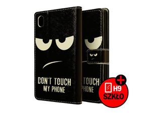 Etui ochronne dla Sony Xperia M4 Aqua Don't Touch My Phone + Szko - Don't Touch My Phone - 2825181031