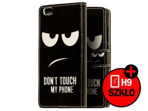 Etui ochronne dla Huawei P8 Lite Don't Touch My Phone + Szko - Don't Touch My Phone - 2825181182