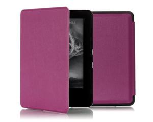 ETUI POKROWIEC KINDLE TOUCH 7 2014 SKÓRA SLEEP/WAKE FIOLETOWE - Fioletowy