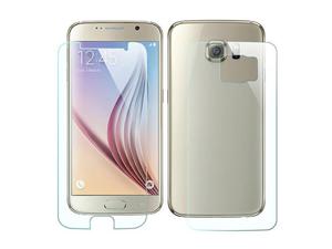 2W1 SZKO HARTOWANE 9H 2.5D DO SAMSUNGA GALAXY S6 EDGE PRZD + TY - 2825181373