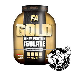 GOLD WHEY PROTEIN ISOLATE - 2270g FITNESS AUTHORITY - 2823552398