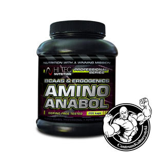 HI TEC - Amino Anabol Professional - 200 kaps. - 2823552413