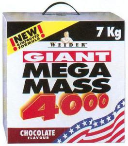 Weider - Giant Mega Mass 4000 - 7000g + prbki gratis - 2823552482