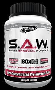 S.A.W. Super Anabolic Workout 400g (SAW), Trec Nutrition - 2823552592