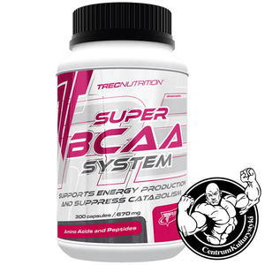 SUPER BCAA SYSTEM 300 cap. King Size VIP - Trec Nutrition - 2823551791