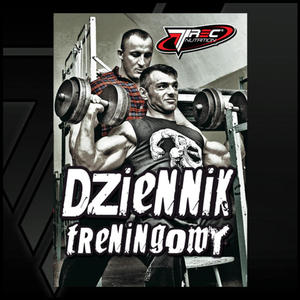 Dziennik treningowy i dietetyczny 2w1 TREC NUTRITION - 2823552598