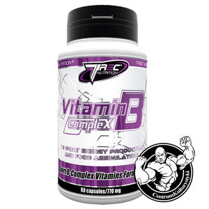 Witamin B Complex 60 kaps. Witaminy Trec Nutriton - 2823552664