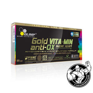 Gold Vita-Min Anti-Ox Super Sport 60 kap. witaminy Olimp - 2823552690