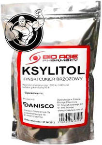 Ksylitol Fiski Cukier Brzozowy 1100 g. - Bio Age Pharmacy - 2823552707