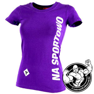 KOSZULKA DAMSKA - T SHIRT W020 (NA SPORTOWO) - Trec Wear - 2823552781