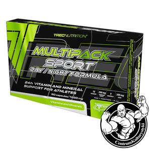 MultiPack Sport Day/Night 60 kap. Witaminy na dzie i noc- Trec Nutrition - 2823552798