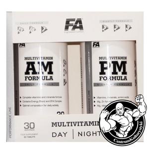 Multivitamin AM&PM Formula 2x90tab. Fitness Authority - 2823552874