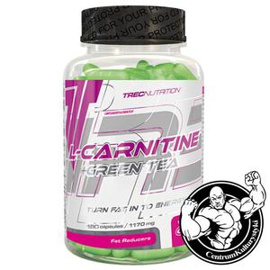 L-carnitine + Green Tea 180 caps. L-karnityny Trec Nutrition