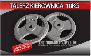 Obcienie eliwne "kierownica" 10 kg / 29 mm - Platinum Fitness - 2823551964