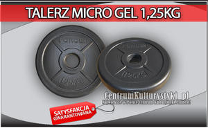 Obcienie Micro GEL 1,25 kg / 31 mm - Platinum Fitness - 2823551971