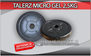 Obcienie MicroGEL 2,5 kg / 31 mm - Platinum Fitness - 2823551972