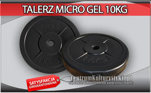 Obcienie MicroGEL 10 kg/31 mm Platinum Fitness - 2823551974