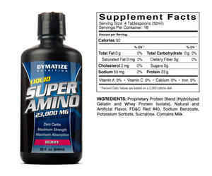 DymatizeLiquid Super Amino 23000 946 ml - 2823552042