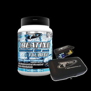 Creatine micronized - eVIP! + taurine 240 caps. King Size! + opkaowanie na kapsuki gratis!!! Monohydrat kreatyny Trec Nutrition - 2823552075