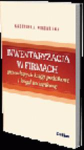 Inwentaryzacja w firmach prowadzcych ksigi podatkowe i ksigi rachunkowe - 2829393853