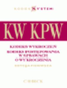 KW KPW Kodeks wykrocze Kodeks postpowania w sprawach o wykroczenia - 2829394313