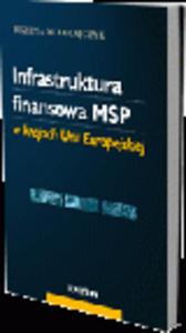 Infrastruktura finansowa MSP w krajach Unii Europejskiej - 2829394403