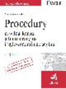 Procedury 2014 cywilna, karna, administracyjna i sdowoadministracyjna. Wydanie 2 - 2829394540