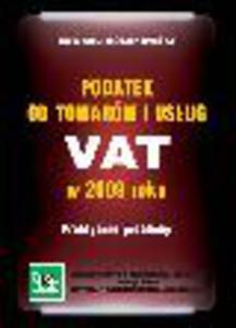 Podatek od towarw i usug (VAT) w 2009 roku - 2829394835