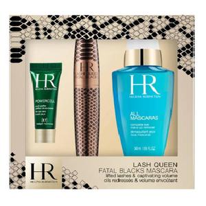 Helena Rubinstein Lash Queen Fatal Blacks Mascara waterproof 7.2 ml tusz do rzs + 50ml pyn do demakijau + 3ml serum opd oczy - 2849449336