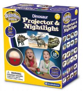 Lampka nocna i projektor slajdw z Dinozaurami - 2866140166