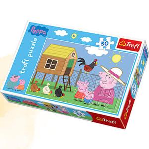 TREFL PUZZLE 30EL WINKA PEPPA W KURNIKU 81951 - 2861362217