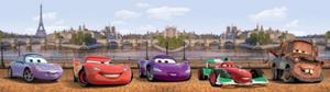 Bord Disney Cars in London 10cm Auta Samochody pasek dekoracyjny - 2861362298