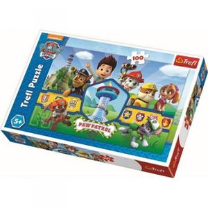 PUZZLE Psi patrol Bohaterska druyna 100 el. 16351 - 2861362367