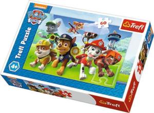 Puzzle 60el Psi Patrol Gotowi do akcji 17321 TREFL - 2876471506