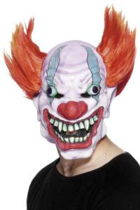 MASKA ZY KLAUN CLOWN HALLOWEEN due usta - 2871478659