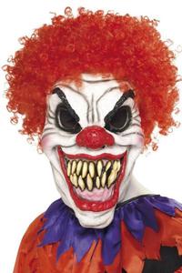 MASKA ZY KLAUN CLOWN HALLOWEEN Straszny - 2874585173