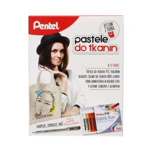 Pentel pastele do tkanin + Torba - 2833470223