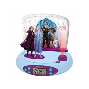 Budzik zegar z alarmem i projektorem Kraina Lodu Disney Frozen figurki 3D - 2861362788